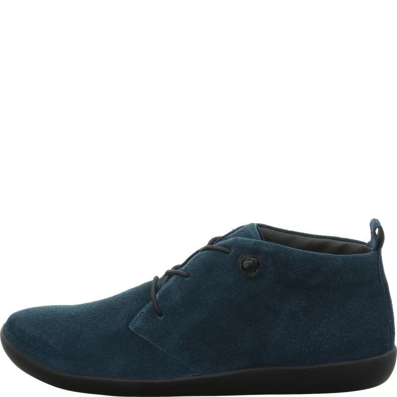 Think NATURE Woman Sneakers high - Material: Leather in Blue