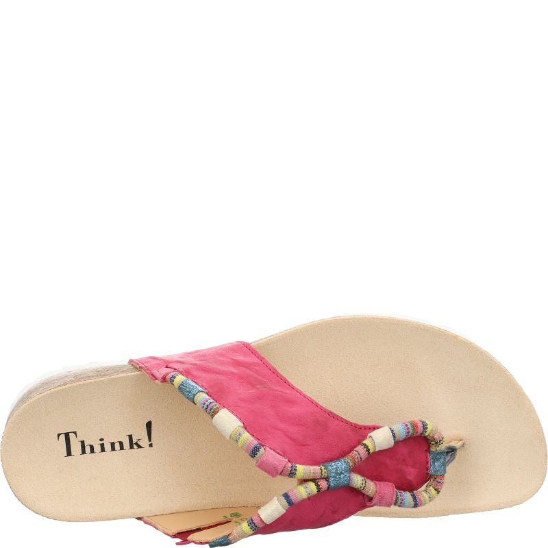 Think JULIA DAMEN Woman Mules - Material: Leather in Pink