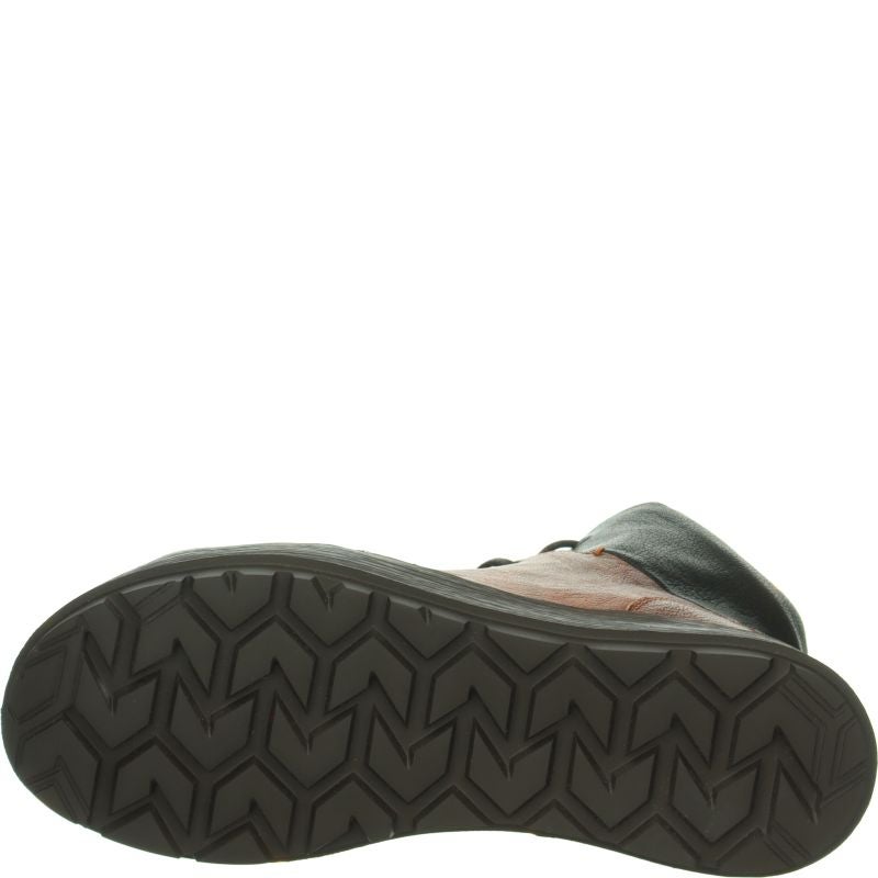 Think! COMODA Damen Stiefelette - Material: Leder in Braun