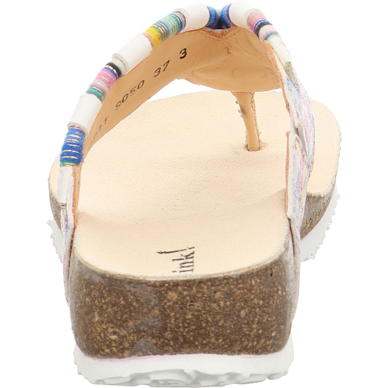 Think JULIA DAMEN Mules - Material: Leather in Multicolored