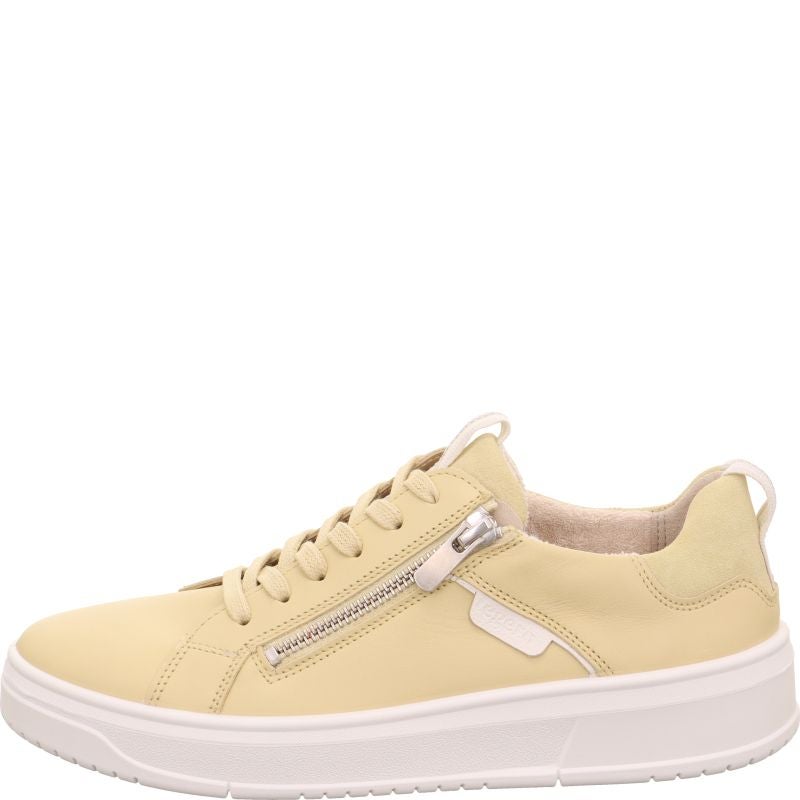 legero REJOISE Damen Sneaker low - Material: Leder in Gelb
