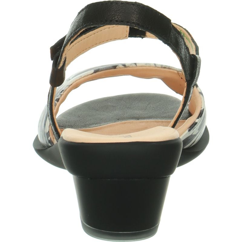 Think ZAZA Woman Sandal - Material: Leather in Multi Colour