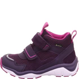 Superfit SPORT5 Girls Sneakers high - Material: Leder/Sonstiges Material/Texti in Purple