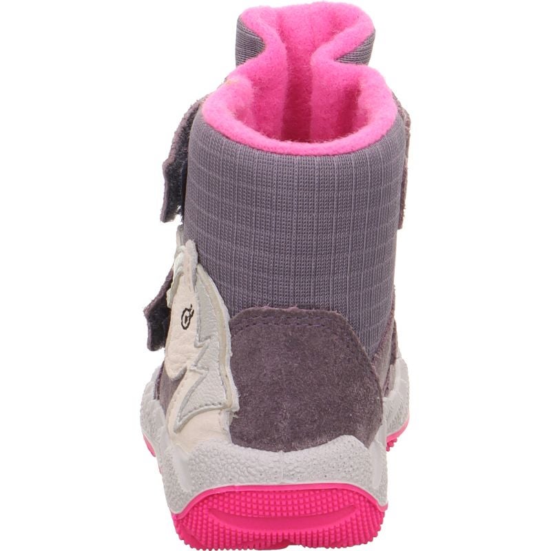 Superfit ICEBIRD Girls Boot - Material: Leather/Textil in Purple