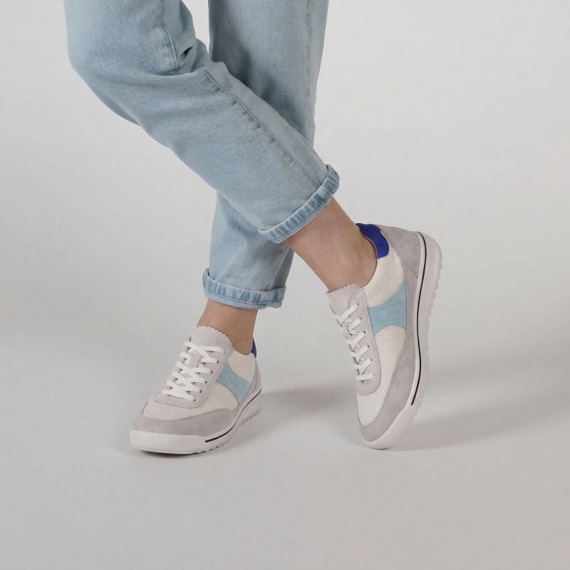 legero ALIA Damen Sneaker low - Material: Leder/Textil in Mehrfarbig
