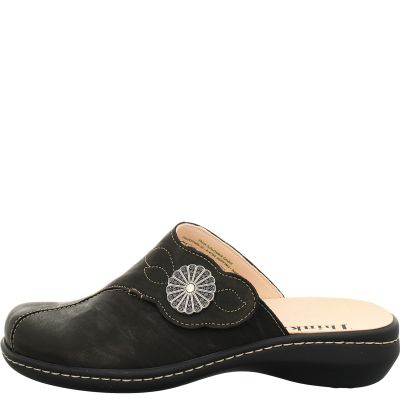 Think CAMILLA DAMEN Woman Mules - Material: Leather in Black