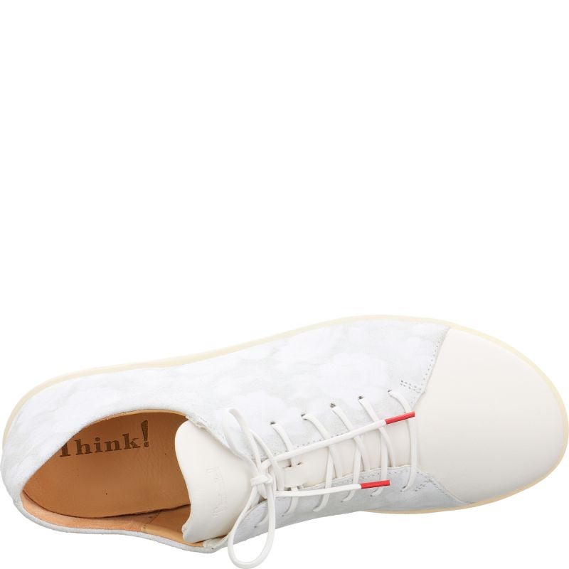Think NATURE Woman Sneakers low - Material: Leather in White