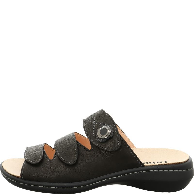 Think CAMILLA DAMEN Woman Mules - Material: Leather in Black