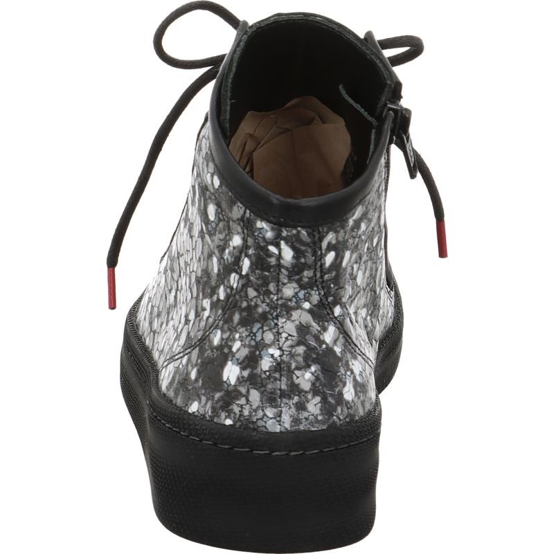 Think KUMI Woman Sneakers high - Material: Leather in Black