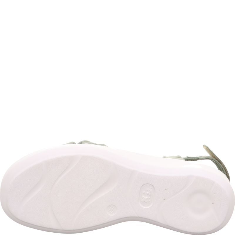 Legero EASY Damen Sandale - Material: Leder in Grün