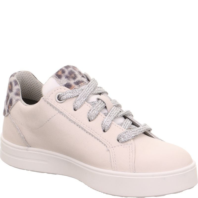 Superfit STELLA Girls Sneakers low - Material: Leather/Textil in White