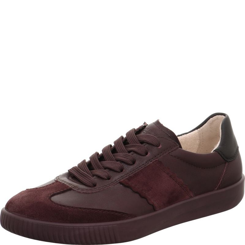 legero SILENCE Damen Sneaker low - Material: Leder in Rot