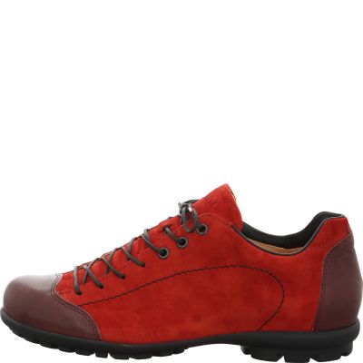 Think KONG HERREN Men Lace up shoe - Material: Leather in Red
