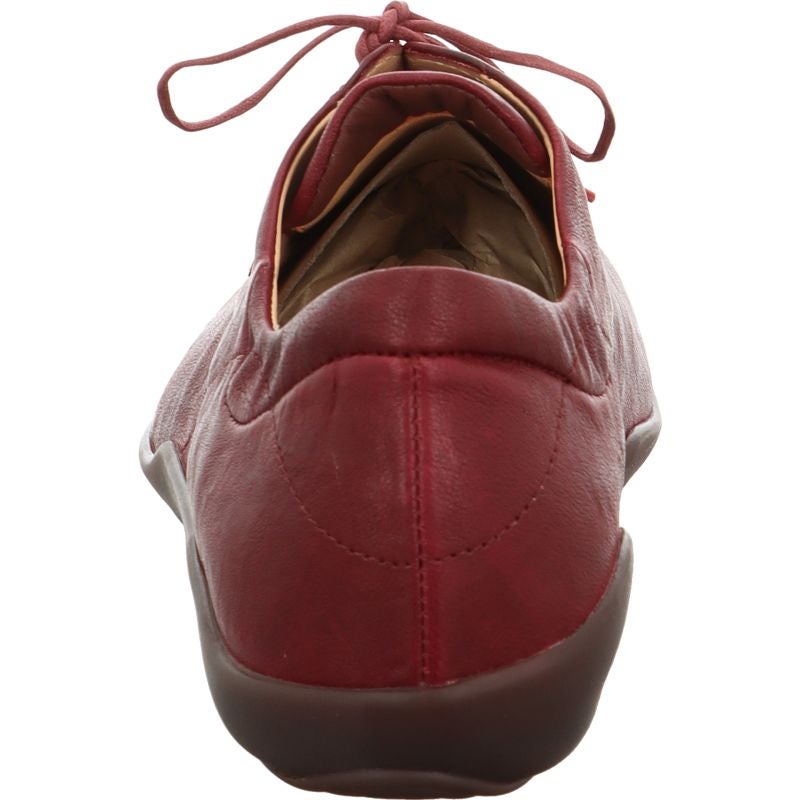 Think STONE HERREN Men Lace up shoe - Material: Leather in Red