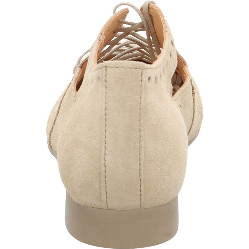 Think GUAD2 Lace up shoe - Material: Leather in Beige