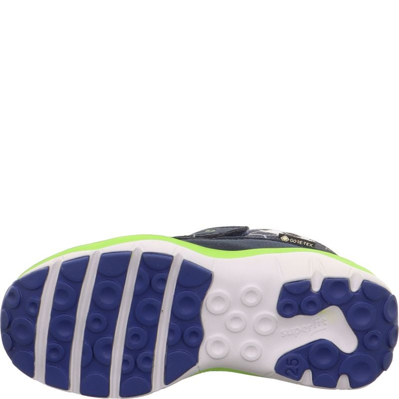 Superfit SPORT5 Boys Sneakers high - Material: Textil/Sonstiges Material in Blue