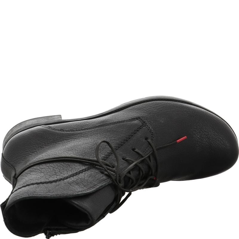 Think! DENK! Damen Stiefelette - Material: Leder in Schwarz