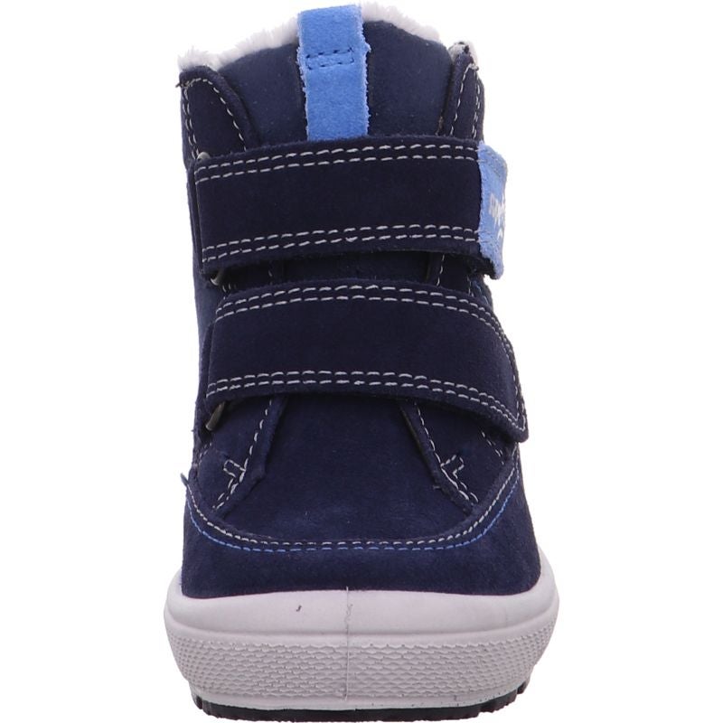 Superfit GROOVY Unisex, Boys Boot - Material: Leather/Textil in Blue
