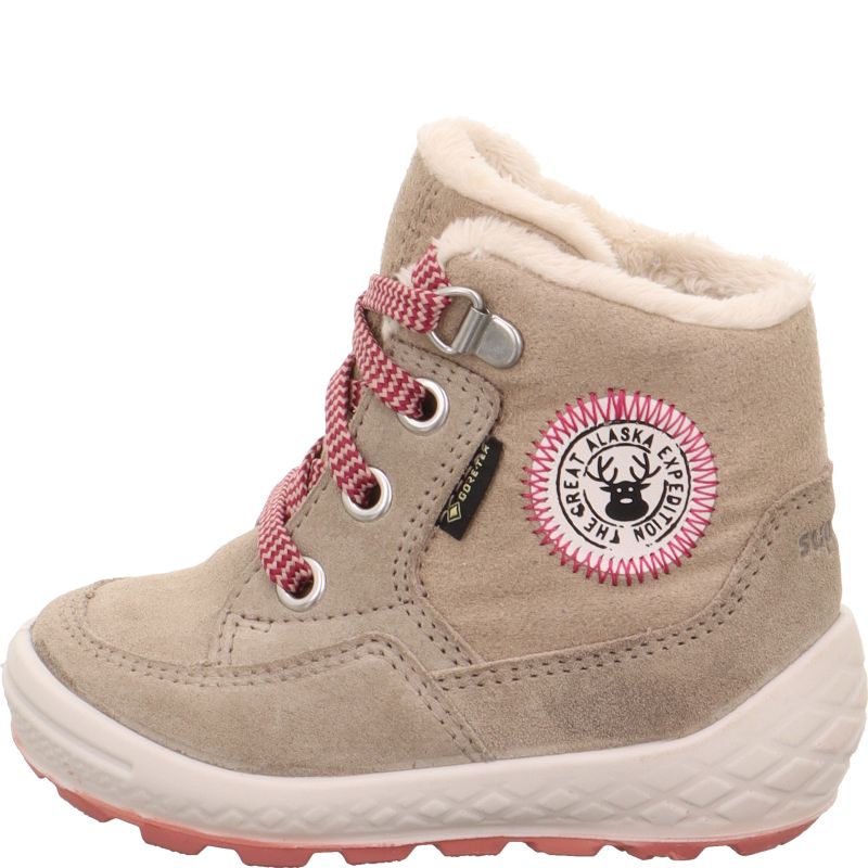 Superfit GROOVY 2.0 Girls Boot - Material: Leather/Textil in Beige