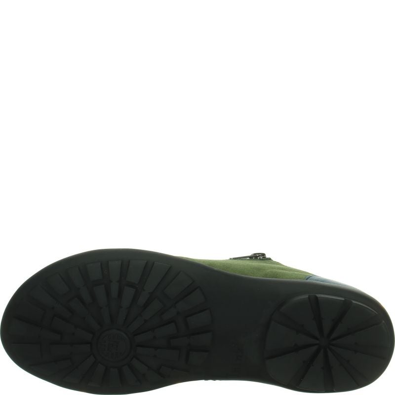 Think KONG HERREN Lace up shoe - Material: Leather in Green