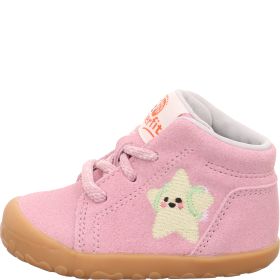 Superfit FLUMMI Sneaker high - Material: Leder in Rosa