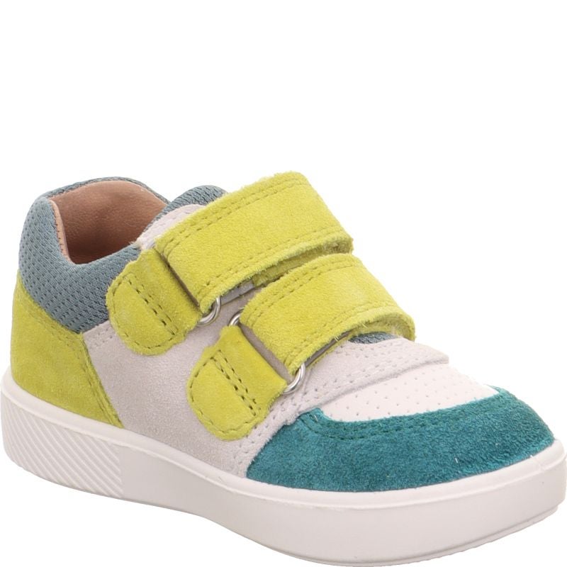Superfit SUPIES Sneaker low - Material: Leder/Textil in Gelb