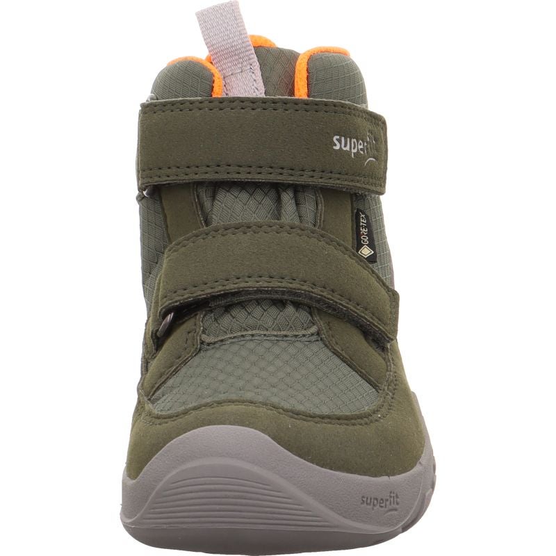 Superfit TRACE Unisex | Boys Sneakers high - Material: Textil/Sonstiges Material in Green