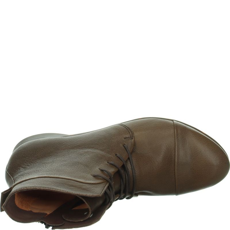 Think GUAD2 Ankle boot - Material: Leather in Brown