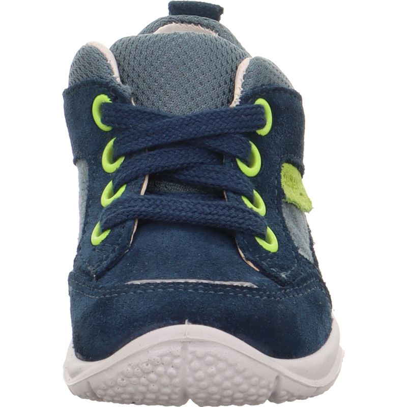 Superfit UNIVERSE Boys Sneakers high - Material: Leather/Textil in Blue