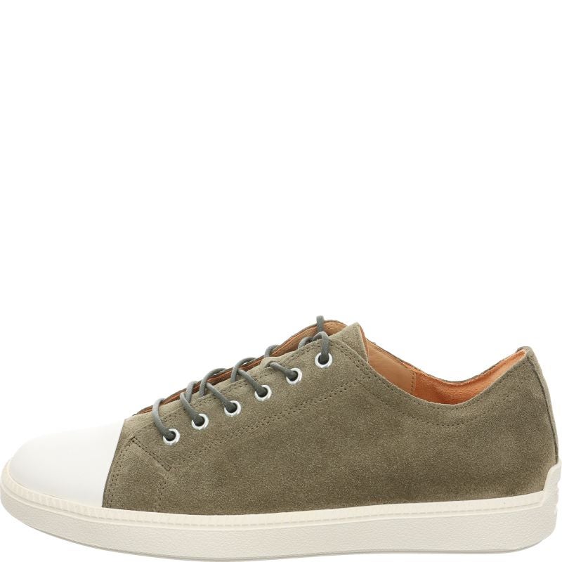 Think TURNA MEN Sneakers low - Material: Leather in Olive