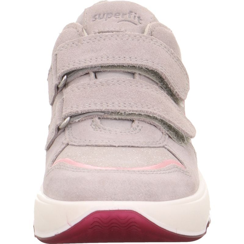 Superfit MELODY Girls Sneakers low - Material: Leather/Textil in Grey
