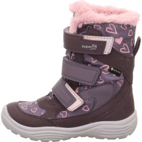 Superfit CRYSTAL Girls Boot - Material: Leder/Sonstiges Material/Texti in Purple