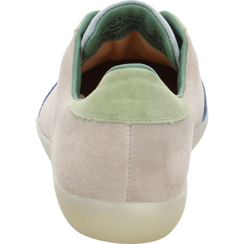 Think NATURE Sneakers low - Material: Leather in Blue