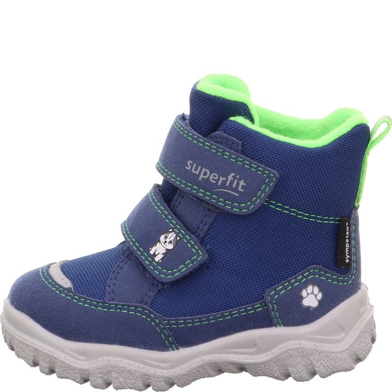 Superfit HUSKY1 Unisex | Boys Boot - Material: Textile in Blue