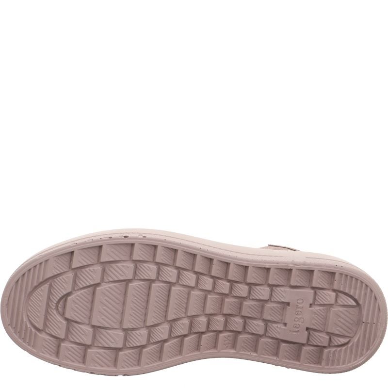 Legero WONDER Damen Sneaker high - Material: Leder in Rosa