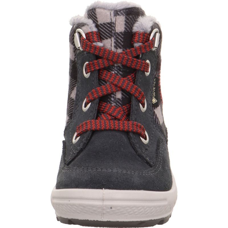 Superfit GROOVY 2.0 Boots - Material: Leder/Textil in Grau