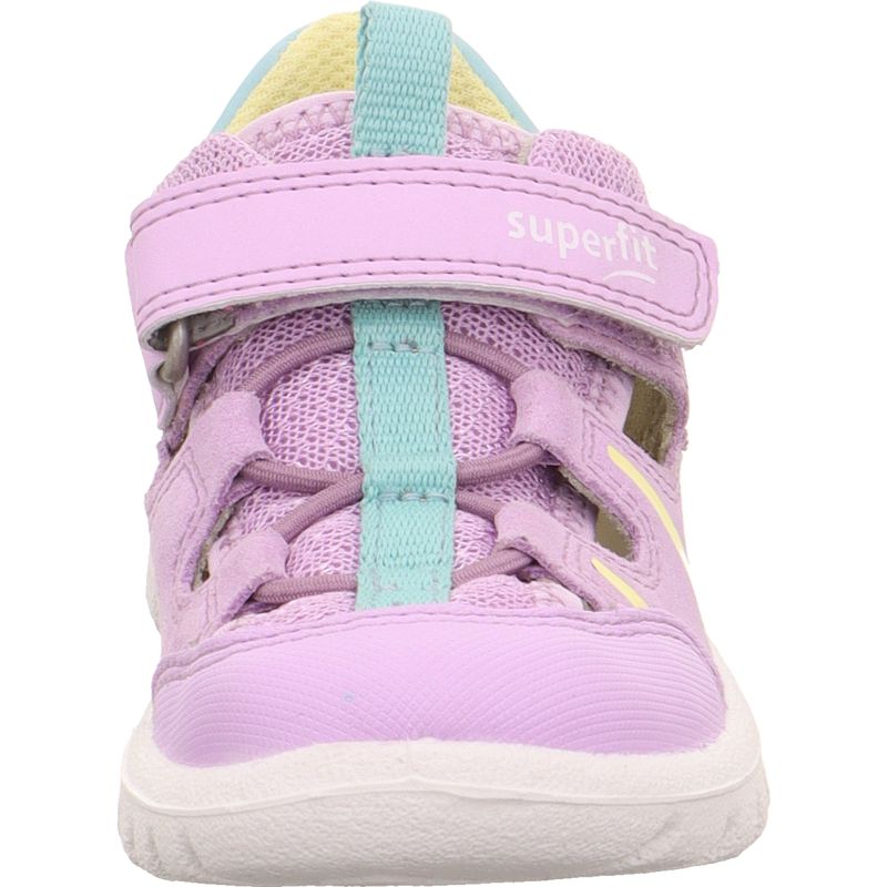 Superfit SPORT7 MINI Girls Sneakers low - Material: Leder/Sonstiges Material/Texti in Purple