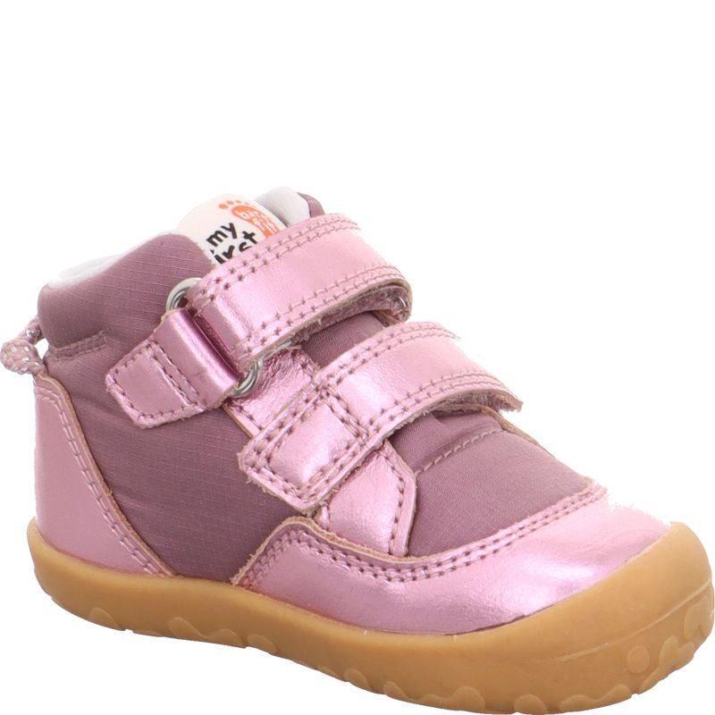 Superfit FLUMMI Girls Sneakers high - Material: Leather/Textil in Purple