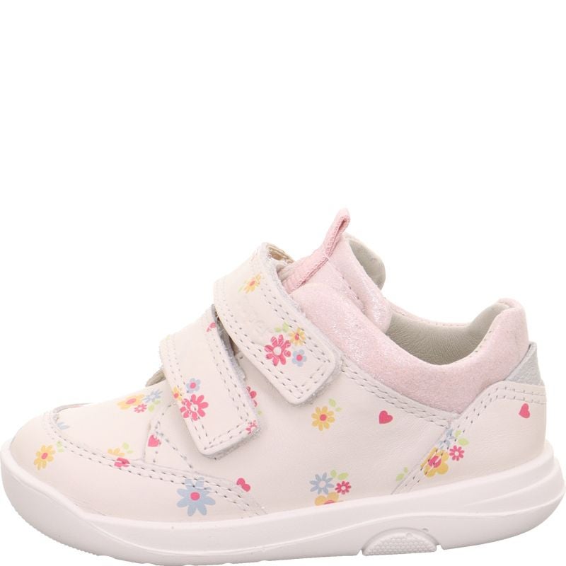 Superfit LILLO Sneaker low - Material: Leder/Textil in Weiß