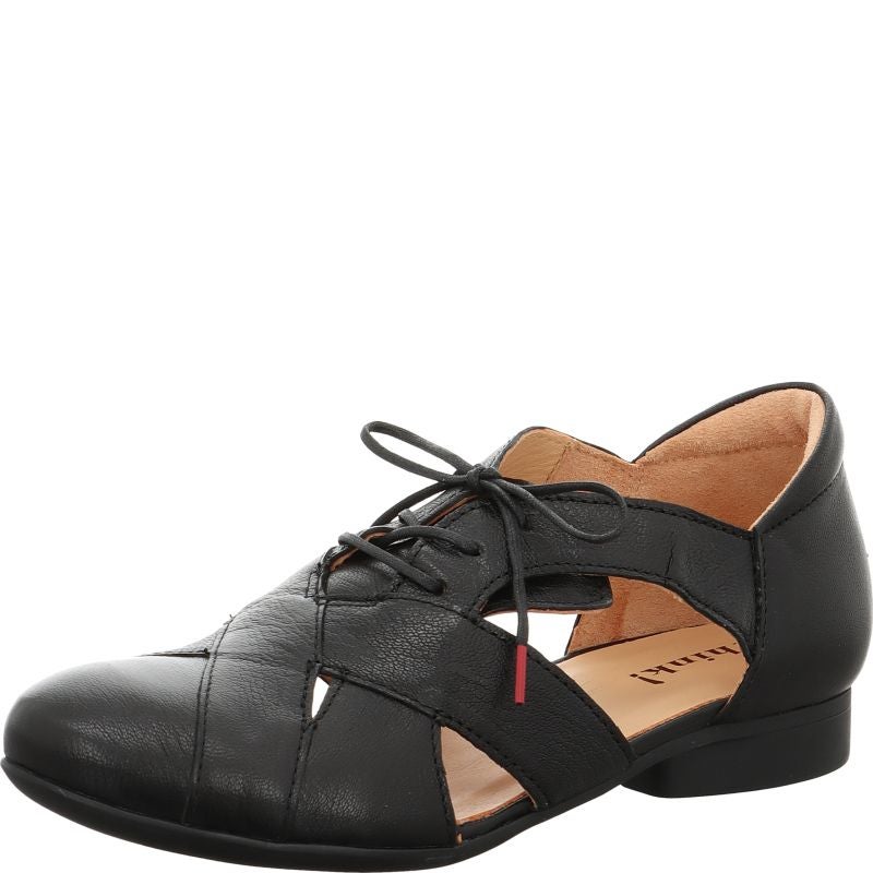 Think GUAD2 Woman  - Material: Leather in Black