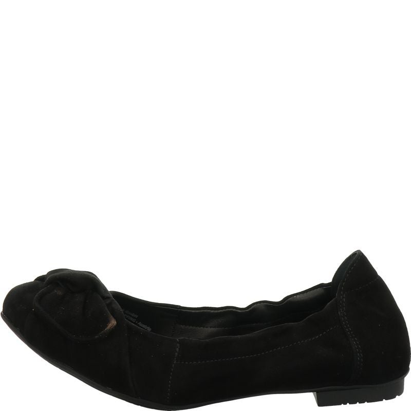 Think BALLA Woman Ballerina - Material: Leather in Black