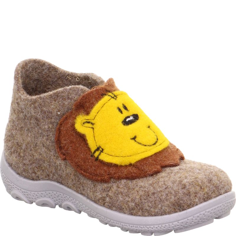Superfit HAPPY OCTI Boys Slipper - Material: Textile in Beige