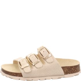 Superfit FUSSBETTPANTOFFEL Girls Slipper - Material: Sonstiges Material in Metallic