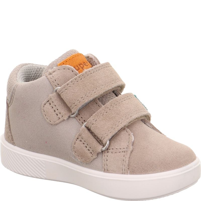 Superfit SUPIES Sneakers high - Material: LederSonstigesMaterialTexti in Beige