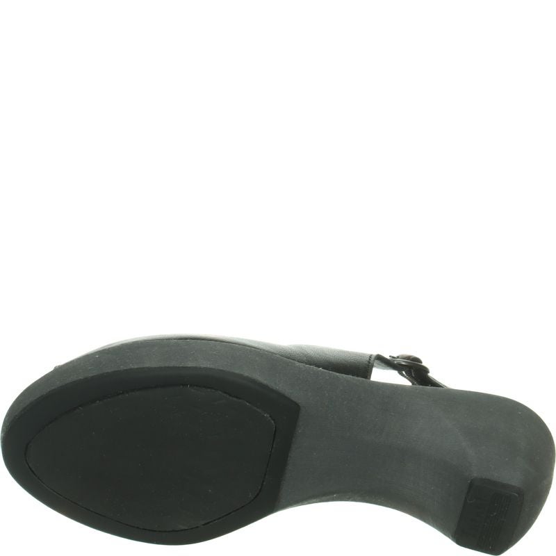 Think! ZEPPA Damen Sandalette - Material: Leder in Schwarz