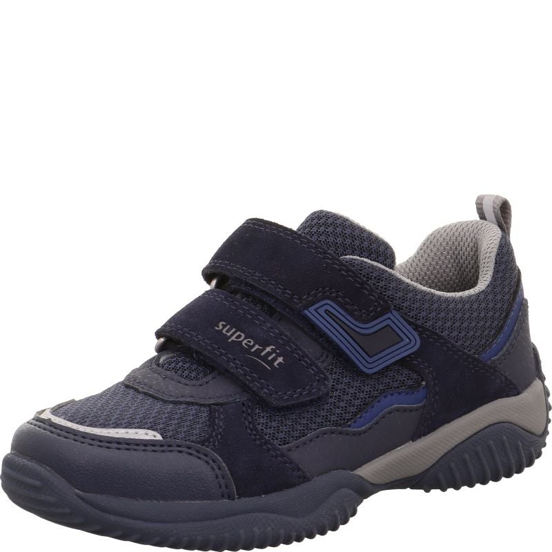 Superfit STORM Jungen  - Material: Leder/Sonstiges Material/Textil in Blau
