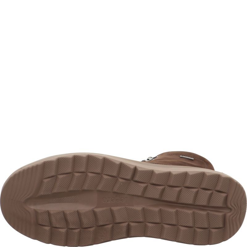 Legero DREAMER Damen Schnürboots - Material: Leder in Braun