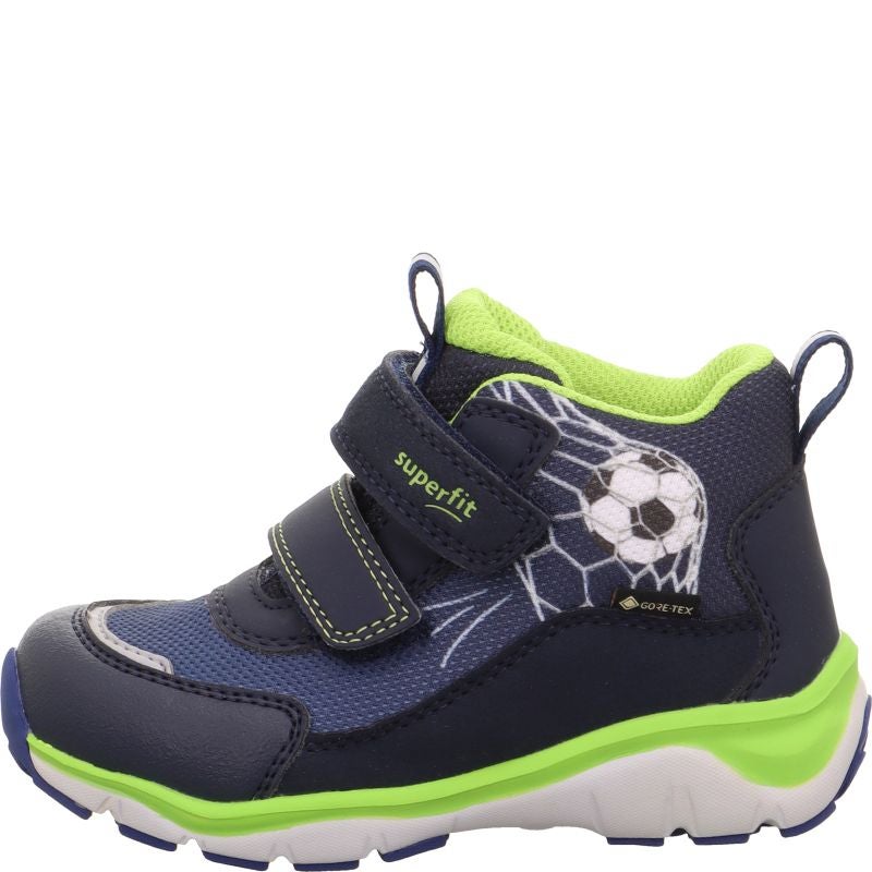 Superfit SPORT5 Boys Sneakers high - Material: Textil/Sonstiges Material in Blue