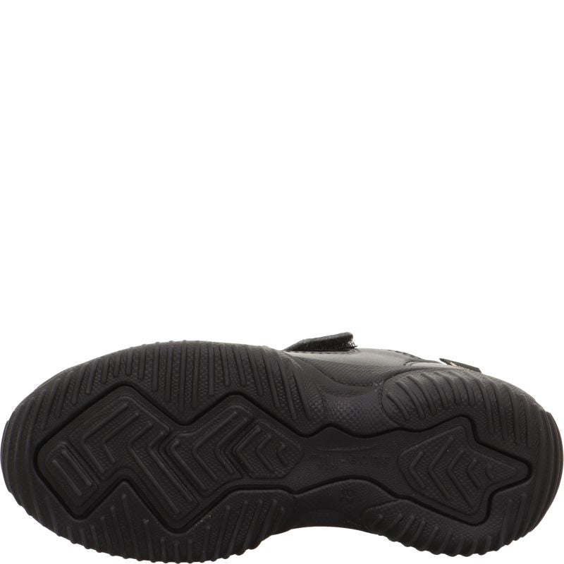Superfit STORM Unisex, Boys Sneakers low - Material: Leder/Sonstiges Material/Texti in Black