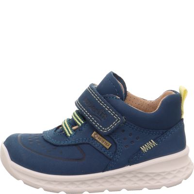 Superfit BREEZE Boys Sneakers high - Material: Leather in Blue